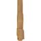 Ekena Millwork Kennewick Rough Sawn Timber Gable Bracket, Western Red Cedar, 48"W x 28"H x 4"D x 6"F, 14/12 Pitch GBW048X28X0406KEN00RWR - alternate 5
